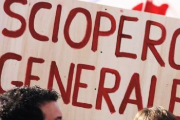Sciopero generale di vari comparti del 15 e 16 maggio 2026